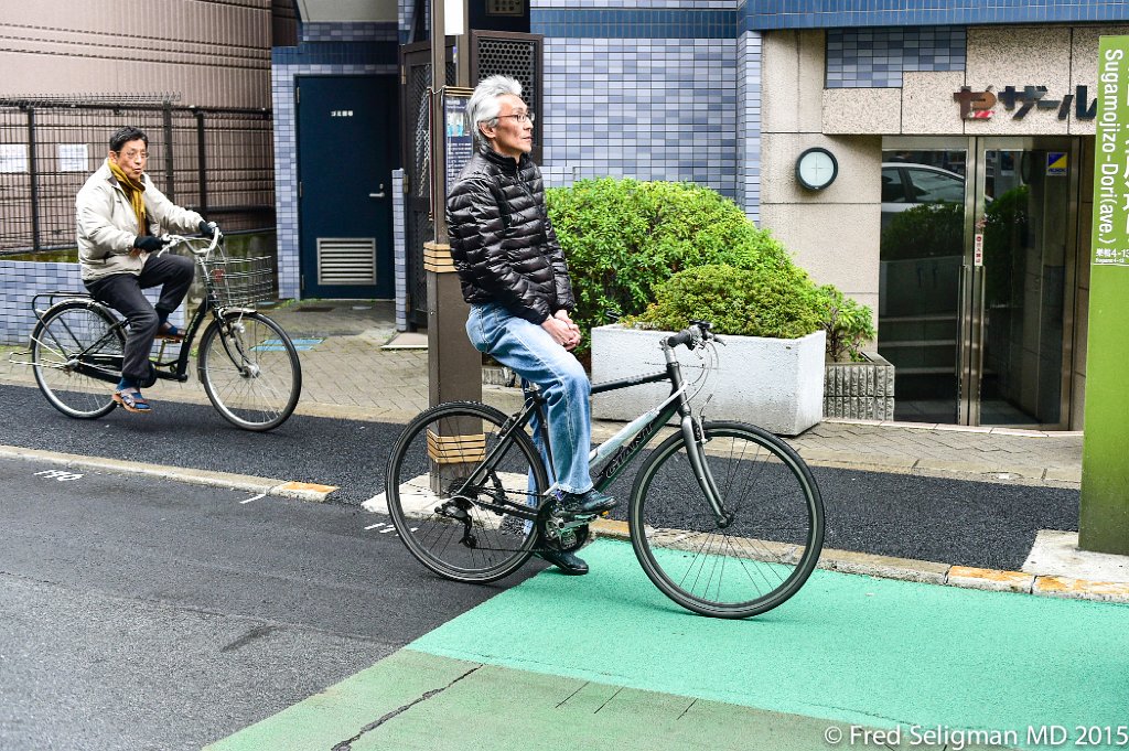 20150309_114955 D4S.jpg - Bicycle transportation, Tokyo (Currently usage about 15% vs 1% NYC.  A push to make Tokyo more bike friendly for 2020 Olympics.